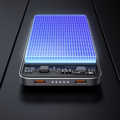 McDodo MC-3781 Meta External Battery, 10000mAh, 20W, PD, 2 x USB-C, Black