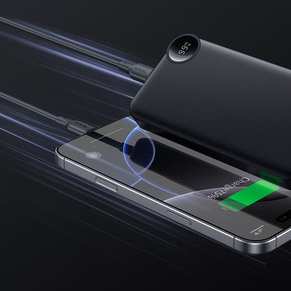 Ulkoinen akku McDodo MC-3850 Display, 10000mAh, 30W, QC + PD, 1 x USB-A - 2 x USB-C, Musta