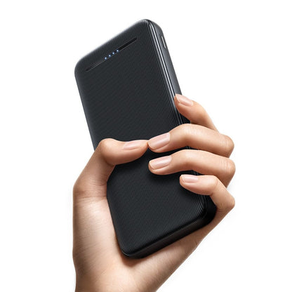 Ulkoinen akku McDodo MC-4631 Online, 10000mAh, 10W, 2 x USB-A - 1 x USB-C, Musta