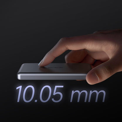Langaton McDodo MC-4641 Meta ulkoinen akku, 5000mAh, 20W, PD + FQI, 1 x QI - 1 x USB-C, Musta