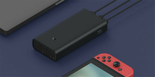 Xiaomi Mi ulkoinen akku, 20000mAh, 50W, QC + PD, 2 x USB-A - 1 x USB-C, musta BHR5121GL BHR5121GL BHR5121GL