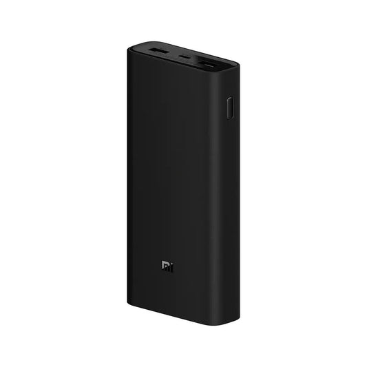Xiaomi Mi ulkoinen akku, 20000mAh, 50W, QC + PD, 2 x USB-A - 1 x USB-C, musta BHR5121GL BHR5121GL BHR5121GL
