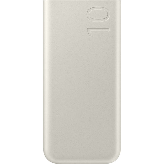 Samsung Ulkoinen Akku, 10000mAh, 25W, PD, 2 x USB-C, Beige, Uudelleenpakattu EB-P3400XUEGEU