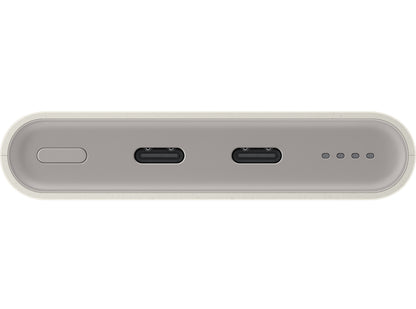 Samsung Ulkoinen Akku, 10000mAh, 25W, PD, 2 x USB-C, Beige, Uudelleenpakattu EB-P3400XUEGEU