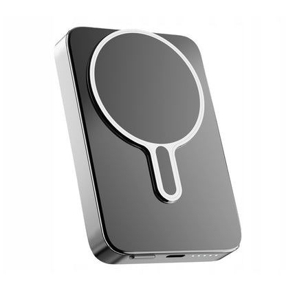 Langaton Ulkoinen Akku 3MK MagSnap Go, 10000mAh, 20W, PD + FQI, 1 x QI - 1 x USB-C, Harmaa