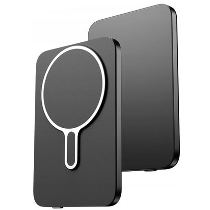 Langaton Ulkoinen Akku 3MK MagSnap Go, 5000mAh, 20W, PD + FQI, 1 x QI - 1 x USB-C, Harmaa