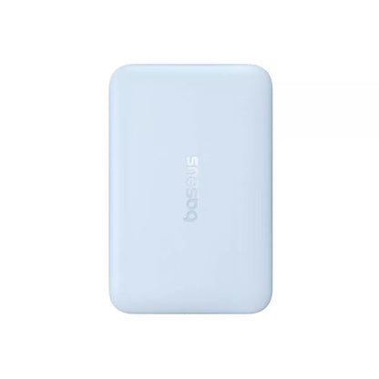 Langaton ulkoinen akku Baseus EnerFill FM11 Ultra-Mini, 10000mAh, 22,5W, PD + FQI, 1 x QI - 1 x USB-C, Sininen P1008210E313-00