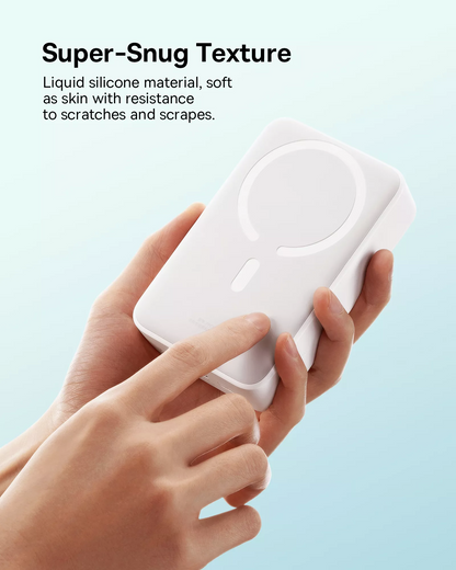 Langaton ulkoinen akku Baseus EnerFill FM41 Mini, 20000mAh, 20W, PD + FQI, 1 x QI - 1 x USB-C, Valkoinen E0027U01