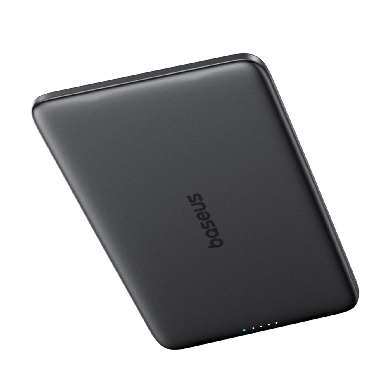 Baseus PicoGo AM41 langaton ulkoinen akku, 5000mAh, 20W, PD + FQI, 1 x QI - 1 x USB-C, harmaa P1007680C813-00