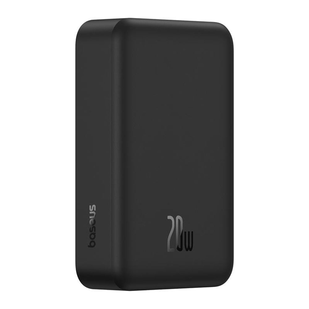 Langaton ulkoinen akku Baseus EnerFill FM41, 20000mAh, 20W, PD - FQI, 1 x QI - 1 x USB-C, Musta E0027U00
