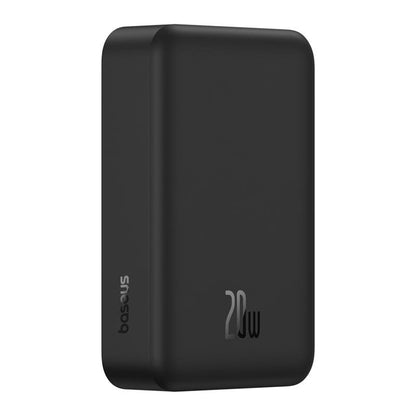 Langaton ulkoinen akku Baseus EnerFill FM41, 20000mAh, 20W, PD - FQI, 1 x QI - 1 x USB-C, Musta E0027U00