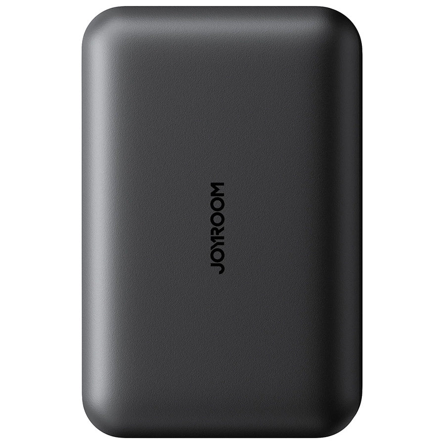 Langaton ulkoinen akku Joyroom JR-W020, 10000mAh, 20W, QC + PD + FQI, 1 x QI - 1 x USB-A - 1 x USB-C, Musta