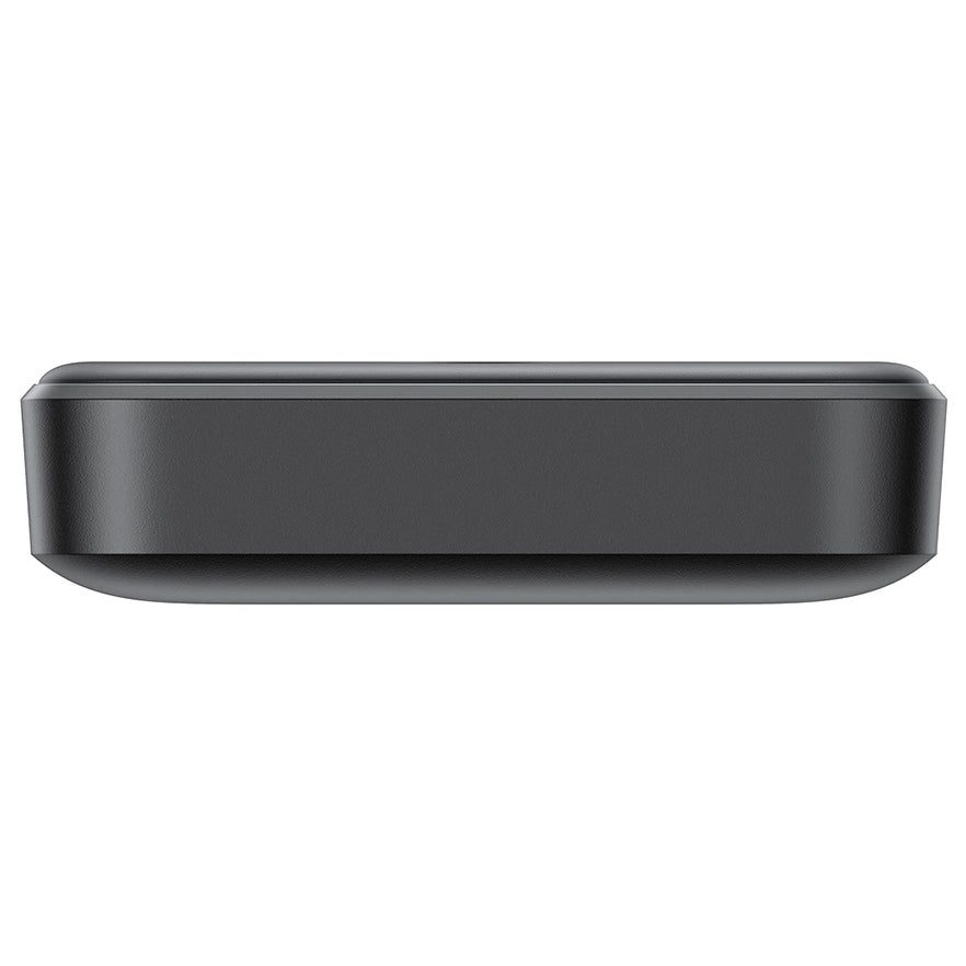 Langaton ulkoinen akku Joyroom JR-W020, 10000mAh, 20W, QC + PD + FQI, 1 x QI - 1 x USB-A - 1 x USB-C, Musta