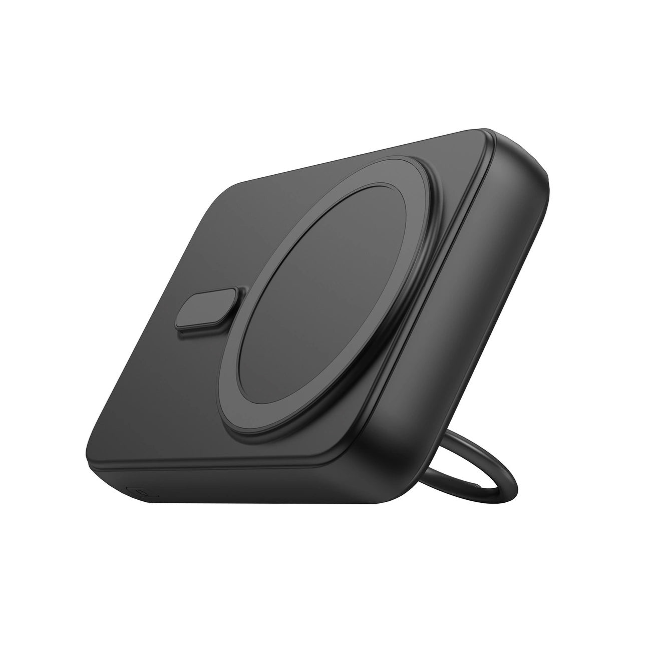 Langaton ulkoinen akku Joyroom JR-W050, 10000mAh, 20W, QC + PD + FQI, 1 x QI - 1 x USB-A - 1 x USB-C, Musta