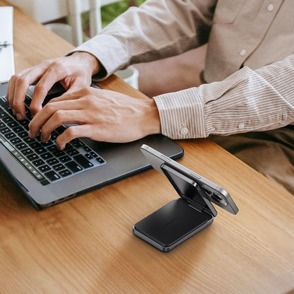 Langaton ulkoinen akku McDodo MC-6310 2in1, 10000mAh, 20W, PD + FQI, 1 x USB-C, Musta