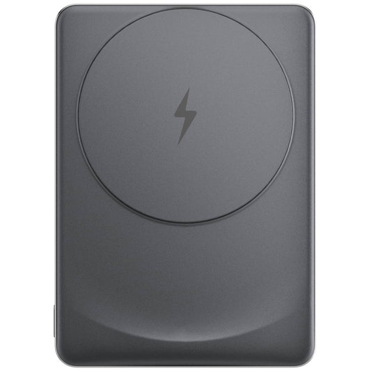 OnePlus Slim Magnetic langaton ulkoinen akku, 5000mAh, 10W, FQI, 1 x USB-C, Harmaa 5411100015