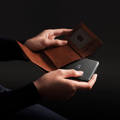 OnePlus Slim Magnetic Wireless External Battery, 5000mAh, 10W, FQI, 1 x USB-C, Gray 5411100015