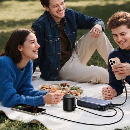 UGREEN PB536 Ulkoinen Akku (55988B), 20000mAh, 45W, QC + PD, 1 x USB-A - 2 x USB-C, Harmaa