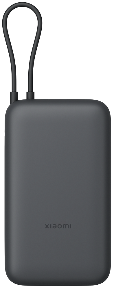 Xiaomi Ulkoinen Akku, 20000mAh, 22.5W, QC + PD, 1 x USB-A - 2 x USB-C, Harmaa BHR9740GL