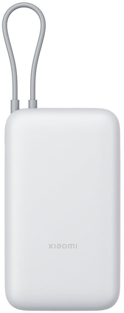 Xiaomin ulkoinen akku, 20000mAh, 22.5W, QC + PD, 1 x USB-A - 2 x USB-C, Hopea BHR9738GL