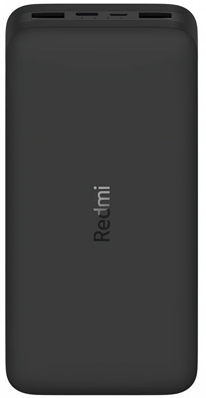 Xiaomin ulkoinen akku, 20000mAh, 18W, QC, 2 x USB-A, Musta PB200LZM