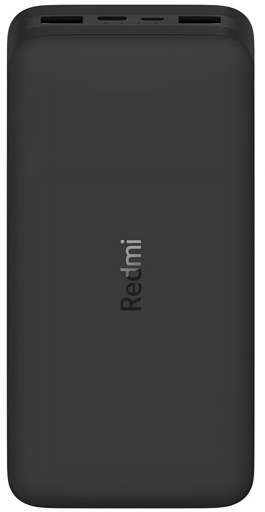 Xiaomin ulkoinen akku, 20000mAh, 18W, QC, 2 x USB-A, Musta PB200LZM