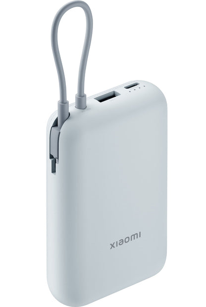 Xiaomi Pocket Edition Pro Ulkoinen Akku, 10000mAh, 33W, QC + PD, 1 x USB-A - 1 x USB-C, Sininen BHR9073GL