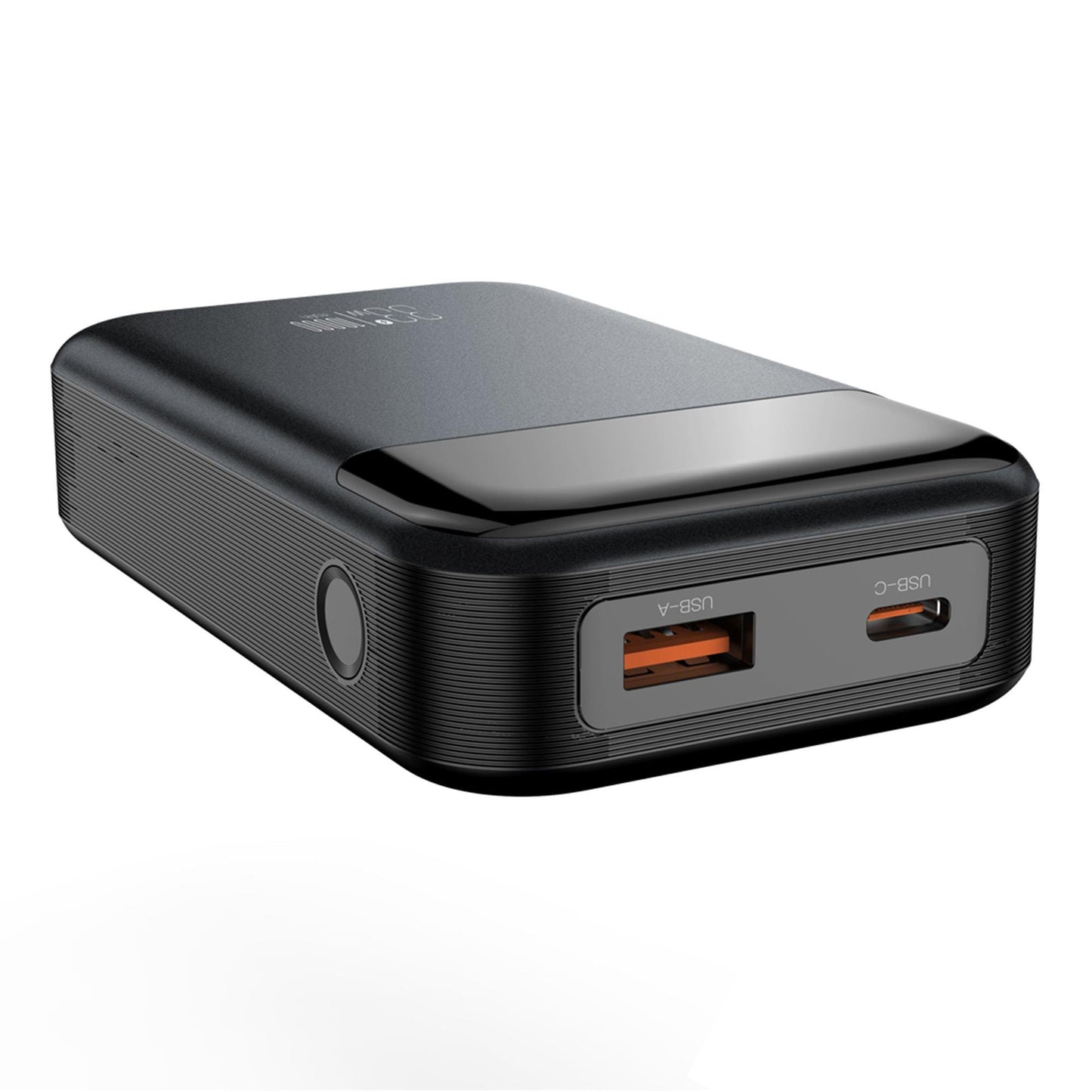 XO Design PR232 Ulkoinen Akku, 10000mAh, 33W, QC + PD, 1 x USB-A - 1 x USB-C, Musta
