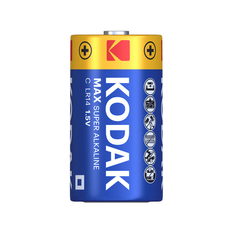 Kodak Max Alkaline paristo, LR14 Setti 2 kappaletta