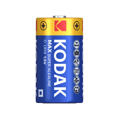 Kodak Max Alkaline paristo, LR14 Setti 2 kappaletta
