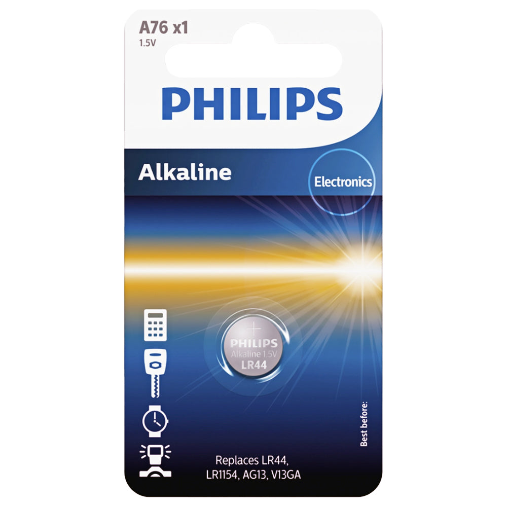Philips-paristo, V13GA / LR44 Phil-A76/01B