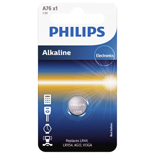 Philips-paristo, V13GA / LR44 Phil-A76/01B