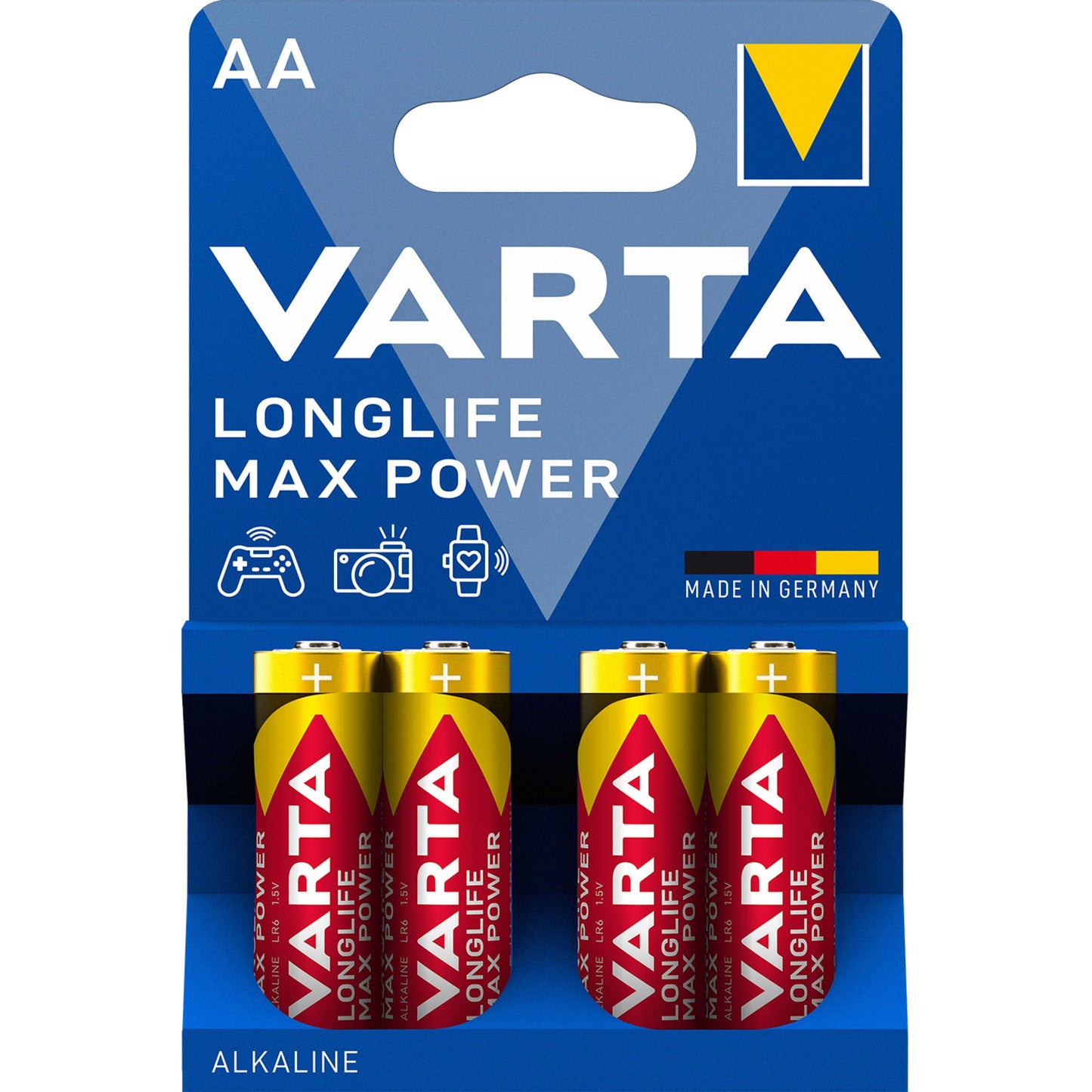 Varta Longlife Max Power Max Power 4706, AA / LR6, 4 kpl:n sarja 04706101404