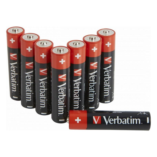 Verbatim Premium -paristo, AAA / LR3, 8 kappaleen setti 49502