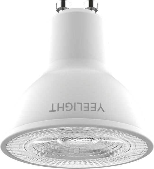 Yeelight W1 LED-lamppu, Wi-Fi, GU10, 4.8W, 2700K, 350lm, 4 kpl:n sarja, valkoinen YLDP004