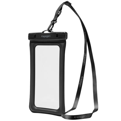 Spigen A621 Universalinen vedenpitävä laukku ja suojakotelo, musta AMP04533