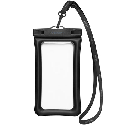 Spigen A621 Universalinen vedenpitävä laukku ja suojakotelo, musta AMP04533