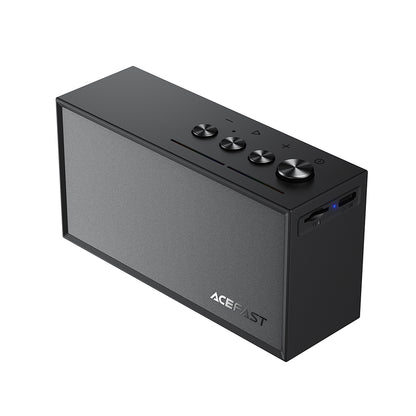 Bluetooth-kaiutin Acefast K9 Go, 7W, TWS, RGB, Vedenkestävä, Musta