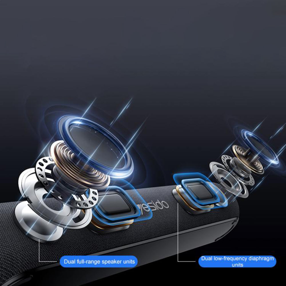 Bluetooth-kaiutin Yesido YSW42, 20W, Musta