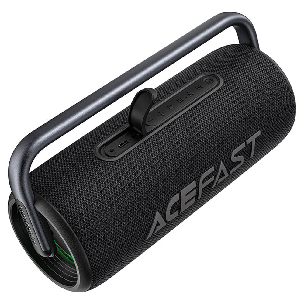 Kannettava Bluetooth-kaiutin Acefast K2 Pro, 2 x 50W - 2 x 10W, RGB, Vedenkestävä, Musta
