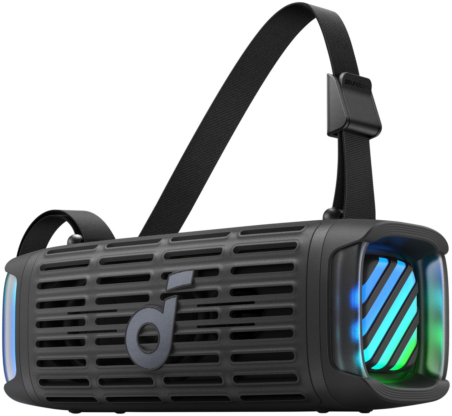 Anker SoundCore Boom 3i kannettava Bluetooth-kaiutin, 50W, RGB, vedenkestävä, musta D5100010