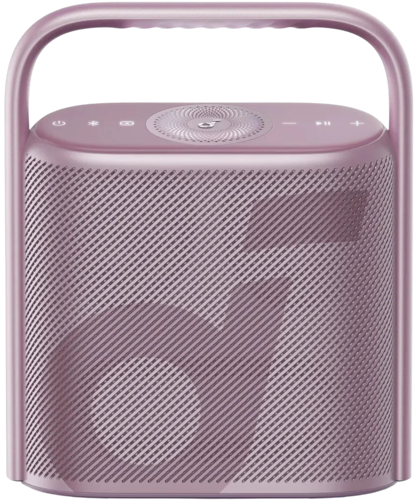 Anker SoundCore Motion X500 kannettava Bluetooth-kaiutin, 40W, vedenkestävä, vaaleanpunainen A3131051
