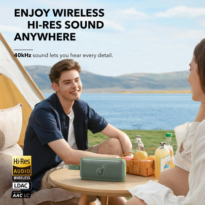 Anker SoundCore Motion 300 kannettava Bluetooth-kaiutin, 30W, TWS, vedenkestävä, vihreä A3135061