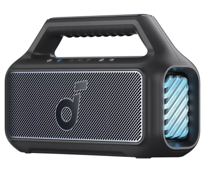 Anker SoundCore Boom 2 New Version Portable Bluetooth Speaker, 80W, TWS, RGB, Waterproof, Black A3138012