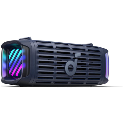 Anker SoundCore Boom 3i kannettava Bluetooth-kaiutin, 50W, RGB, vedenkestävä, sininen D5100030
