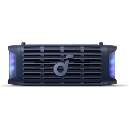 Anker SoundCore Boom 3i kannettava Bluetooth-kaiutin, 50W, RGB, vedenkestävä, sininen D5100030