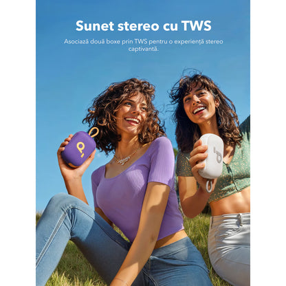 Kannettava Bluetooth-kaiutin Anker SoundCore Select 4 Go, 5W, TWS, vedenpitävä, violetti A31X10Q1