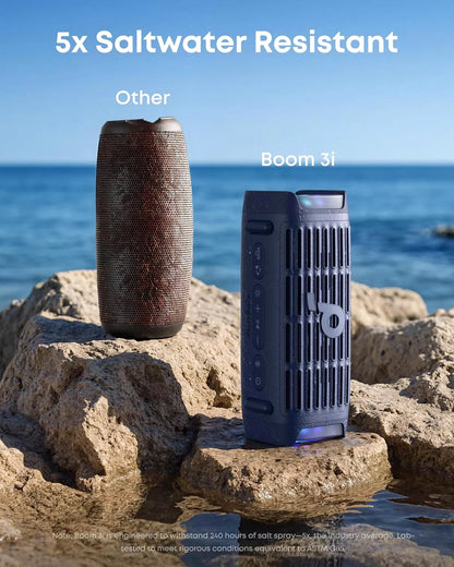 Anker SoundCore Boom 3i kannettava Bluetooth-kaiutin, 50W, RGB, vedenkestävä, sininen D5100030