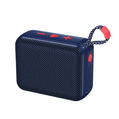 Borofone BR106 Felicitous -kannettava Bluetooth-kaiutin, 8 W, TWS, RGB, laivastonsininen