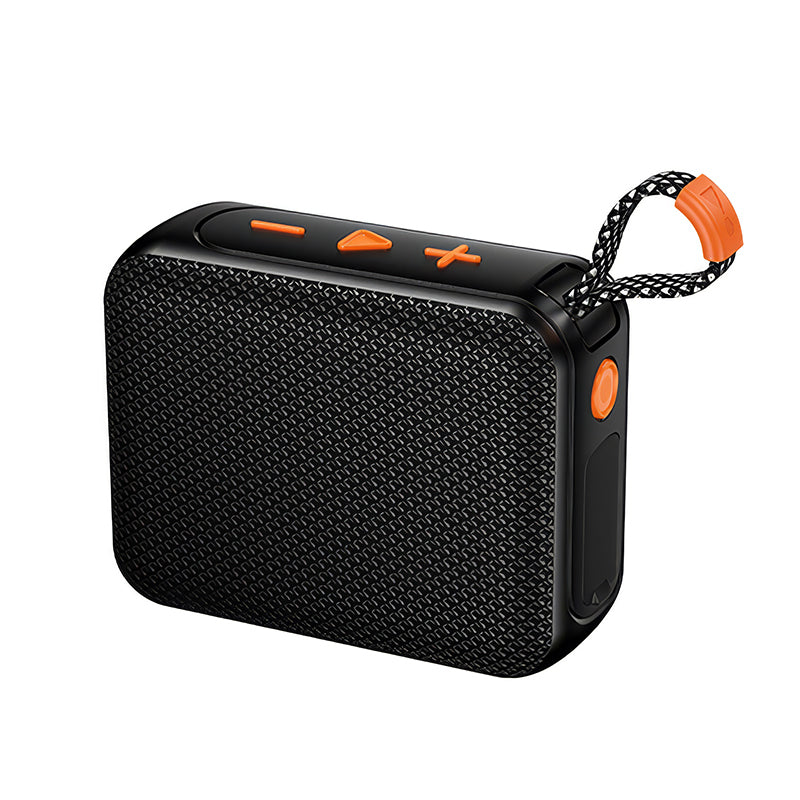 Borofone BR106 Felicitous -kannettava Bluetooth-kaiutin, 8 W, TWS, RGB, musta